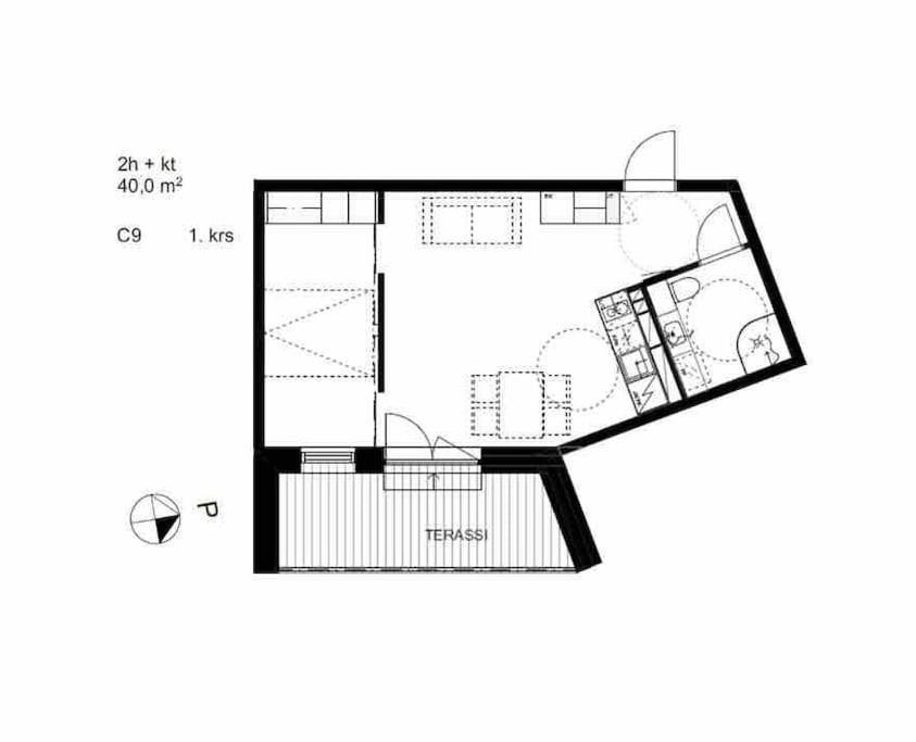 City Apartment Arctic Taiga روفانييمي المظهر الخارجي الصورة